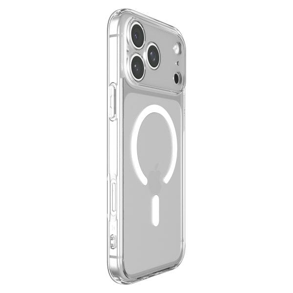 Spigen Ultra Hybrid MagSafe clear white - iPhone 18 Pro/17 Pro
