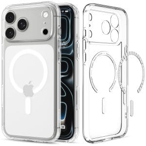 Θήκη iPhone 18 Pro / 17 Pro Spigen Ultra Hybrid MagFit MagSafe Clear White ACS12155
