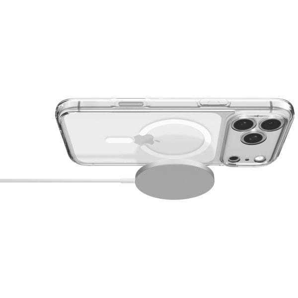 Spigen Ultra Hybrid MagSafe clear white - iPhone 18 Pro/17 Pro