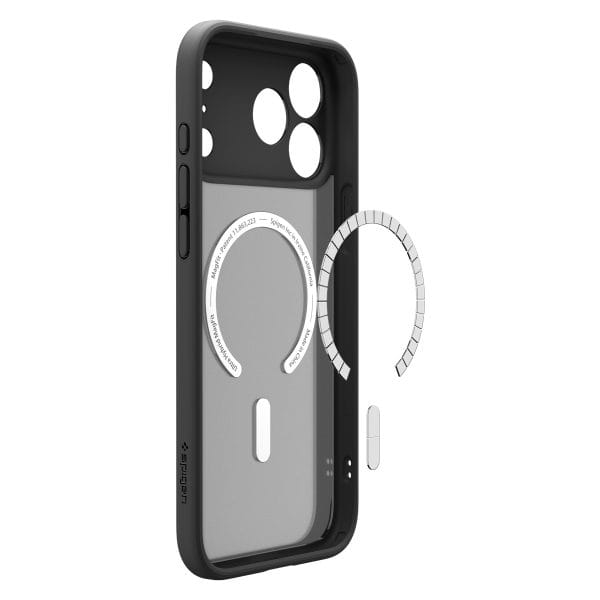 Spigen Ultra Hybrid MagSafe frost black orange - iPhone 18 Pro Max/17 Pro Max