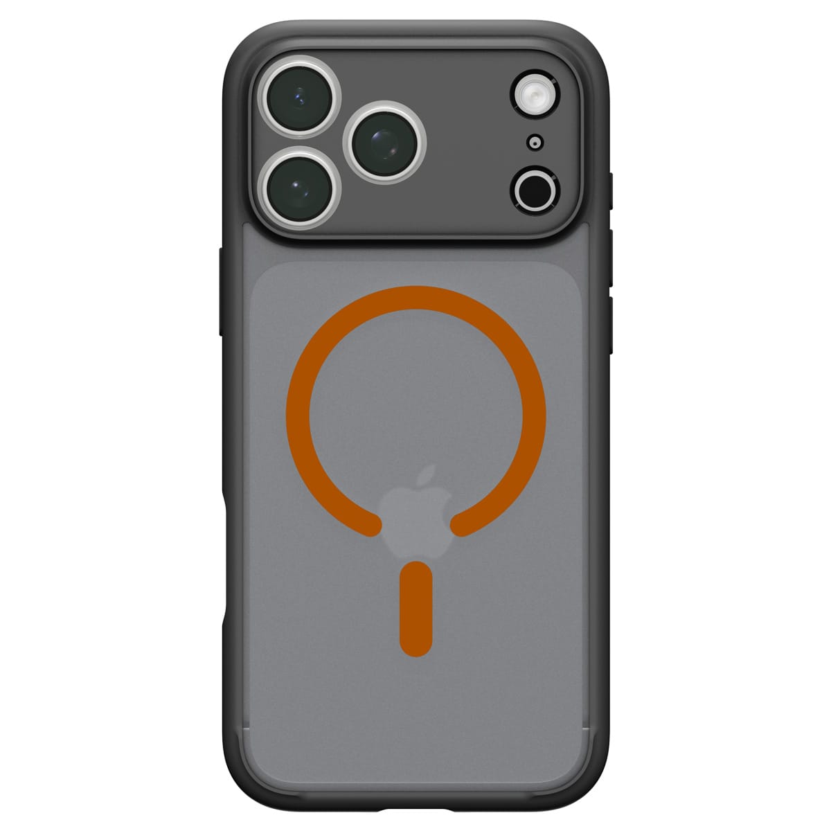 Spigen Ultra Hybrid MagSafe frost black orange - iPhone 18 Pro Max/17 Pro Max