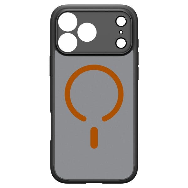 Spigen Ultra Hybrid MagSafe frost black orange - iPhone 18 Pro Max/17 Pro Max