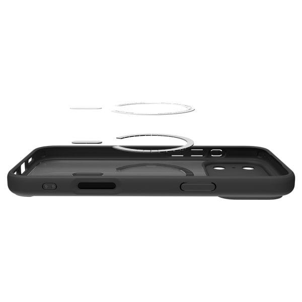 Spigen Ultra Hybrid MagSafe frost black orange - iPhone 18 Pro Max/17 Pro Max