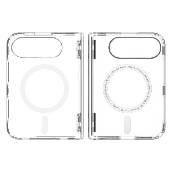 Spigen Ultra Hybrid Pro MagSafe clear white - iPhone Duo