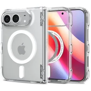 Θήκη iPhone Duo Spigen Ultra Hybrid Pro MagFit Clear White ACS11688