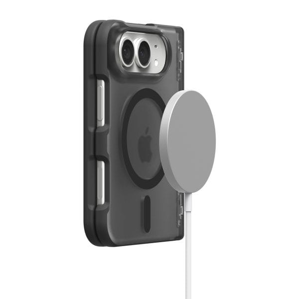 Spigen Ultra Hybrid Pro MagSafe frost black - iPhone Duo