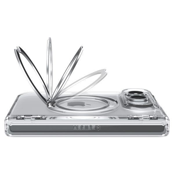 Spigen Ultra Hybrid Pro S MagSafe clear white - iPhone Duo