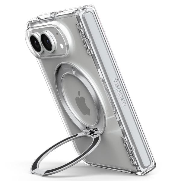 Spigen Ultra Hybrid Pro S MagSafe clear white - iPhone Duo