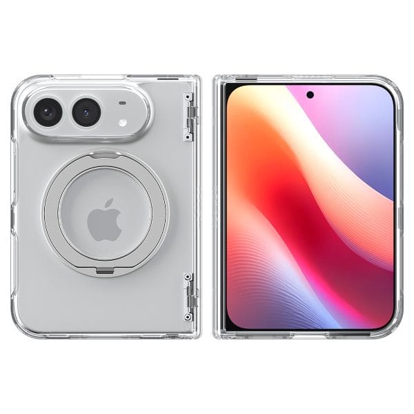 Spigen Ultra Hybrid Pro S MagSafe clear white - iPhone Duo