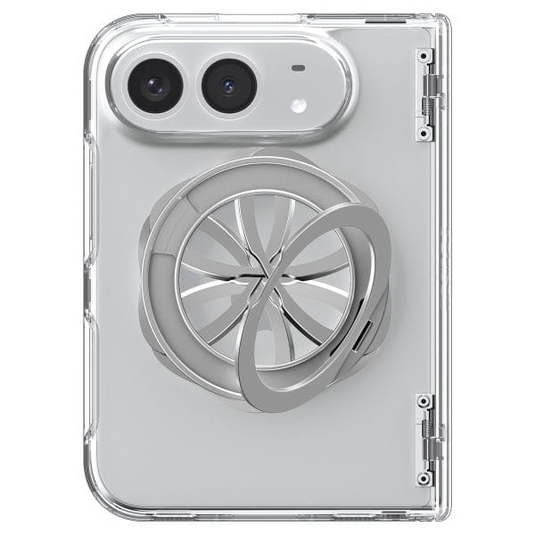 Spigen Ultra Hybrid Pro S MagSafe clear white - iPhone Duo