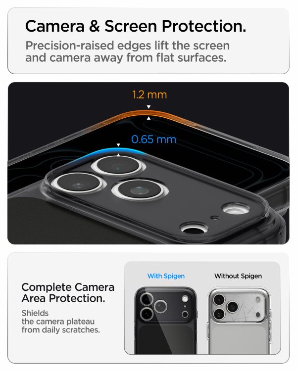 Spigen Ultra Hybrid T MagSafe matte black - iPhone 18 Pro Max/17 Pro Max