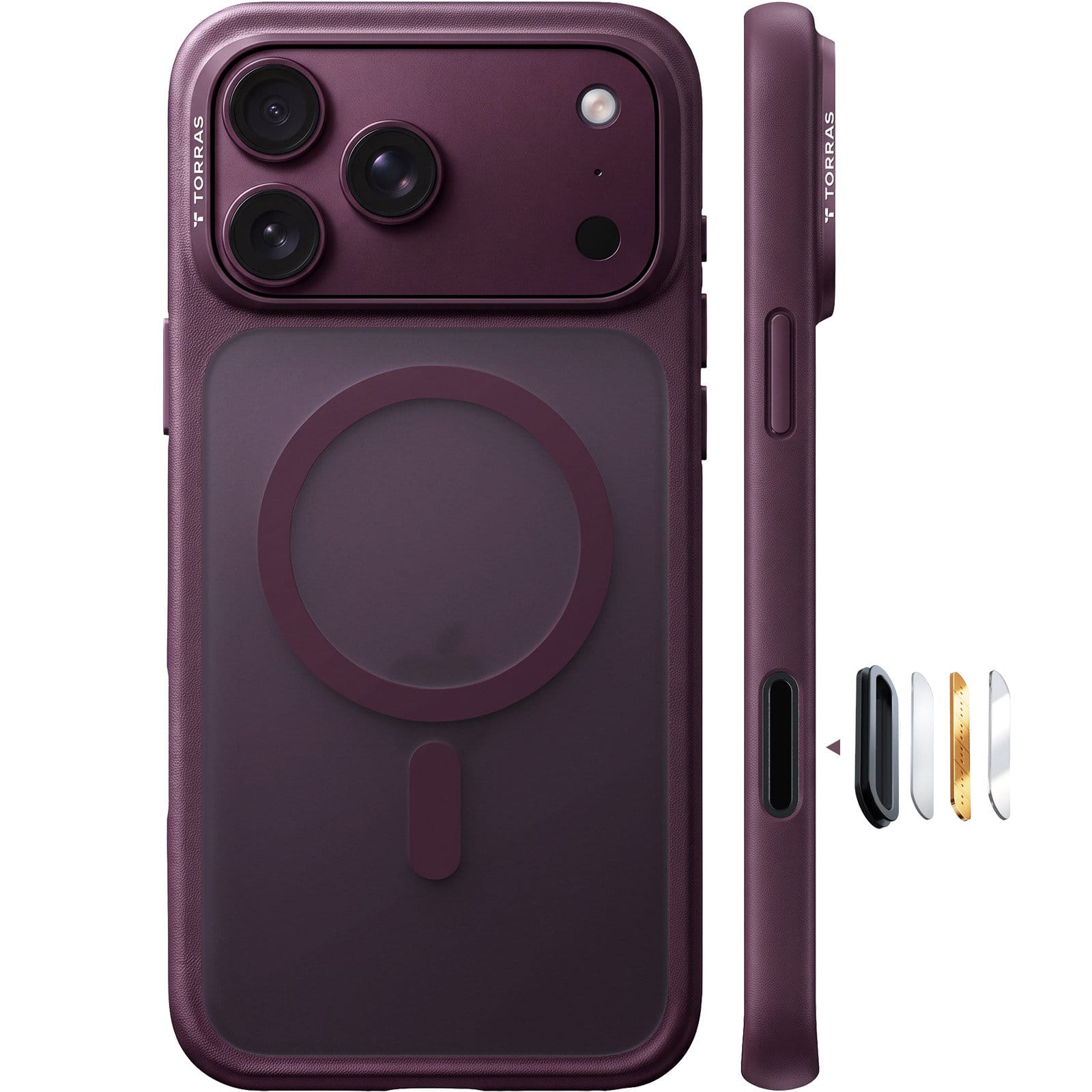 Θήκη iPhone 18 Pro Max TORRAS Guardian-Mag MagSafe Purple X00RP43B18028
