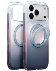 Θήκη iPhone 18 Pro Max TORRAS Ostand O3 Air Gradient MagSafe Purple Blue με Stand 360° X00RP102S034