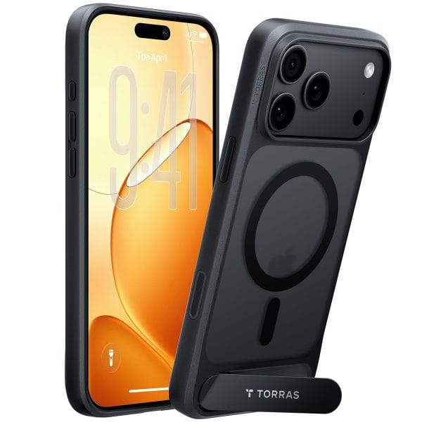 Torras Ostand L1 black - iPhone 18 Pro