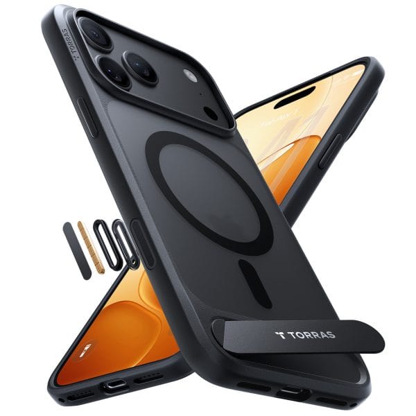 Torras Ostand L1 black - iPhone 18 Pro Max