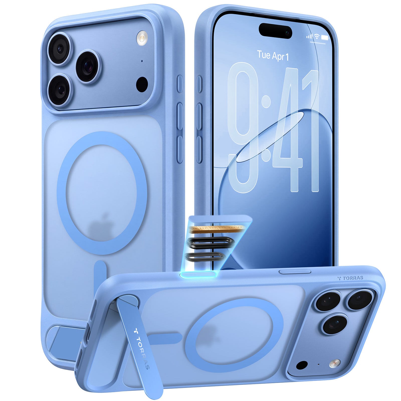 Torras Ostand L1 blue - iPhone 18 Pro