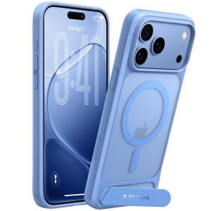 Θήκη iPhone 18 Pro Max TORRAS Ostand L1 MagSafe Blue με Stand X00RP109K18030