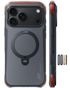 Θήκη iPhone 18 Pro Max TORRAS Ostand Q3 Air Pro MagSafe Obsidian Core με Stand 360° X00RP17218020