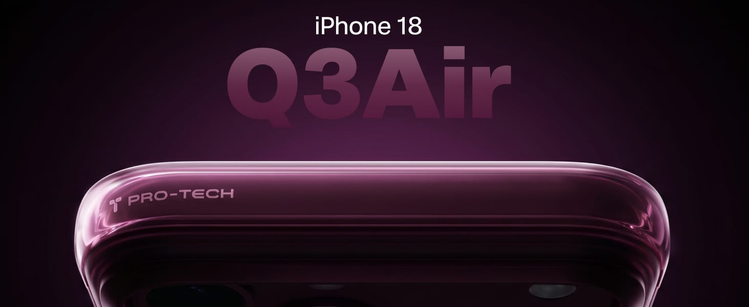 Torras Ostand Q3 Air cosmic purple - iPhone 18 Pro