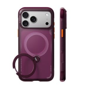 Θήκη iPhone 18 Pro Torras Ostand Q3 Air MagSafe Cosmic Purple