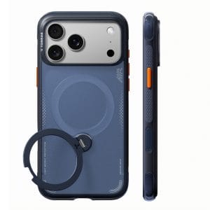 Θήκη iPhone 18 Pro Max Torras Ostand Q3 Air MagSafe Deep Blue