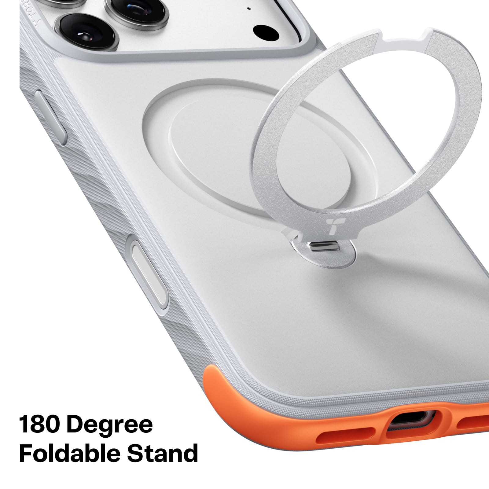 Torras Ostand Q3 Rugg white - iPhone 18 Pro