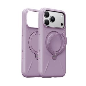 Θήκη iPhone 18 Pro Max TORRAS OStand Q3 Silicone MagSafe με Stand Pink