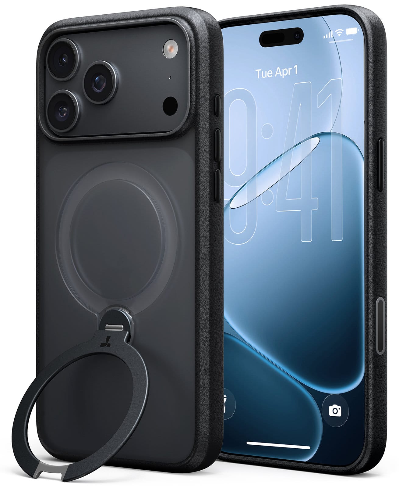 Torras Ostand Q3 Spin black - iPhone 18 Pro Max