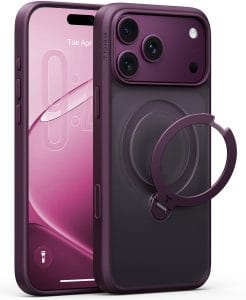 Θήκη iPhone 18 Pro Max TORRAS Ostand Q3 Spin MagSafe Purple με Stand 360° X00RP14718030