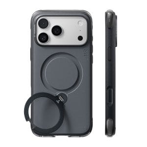 Θήκη iPhone 18 Pro Max Torras Ostand Q3 Air Essential MagSafe Obsidian Black με stand