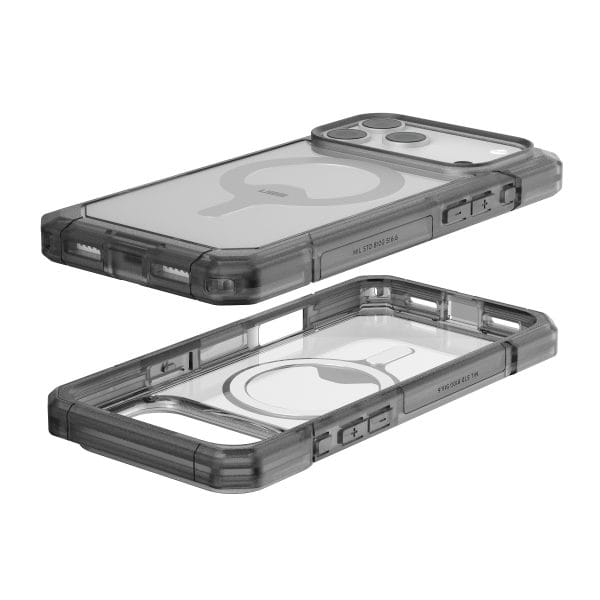 UAG Trooper MagSafe clear/ash - iPhone 18 Pro Max/17 Pro Max