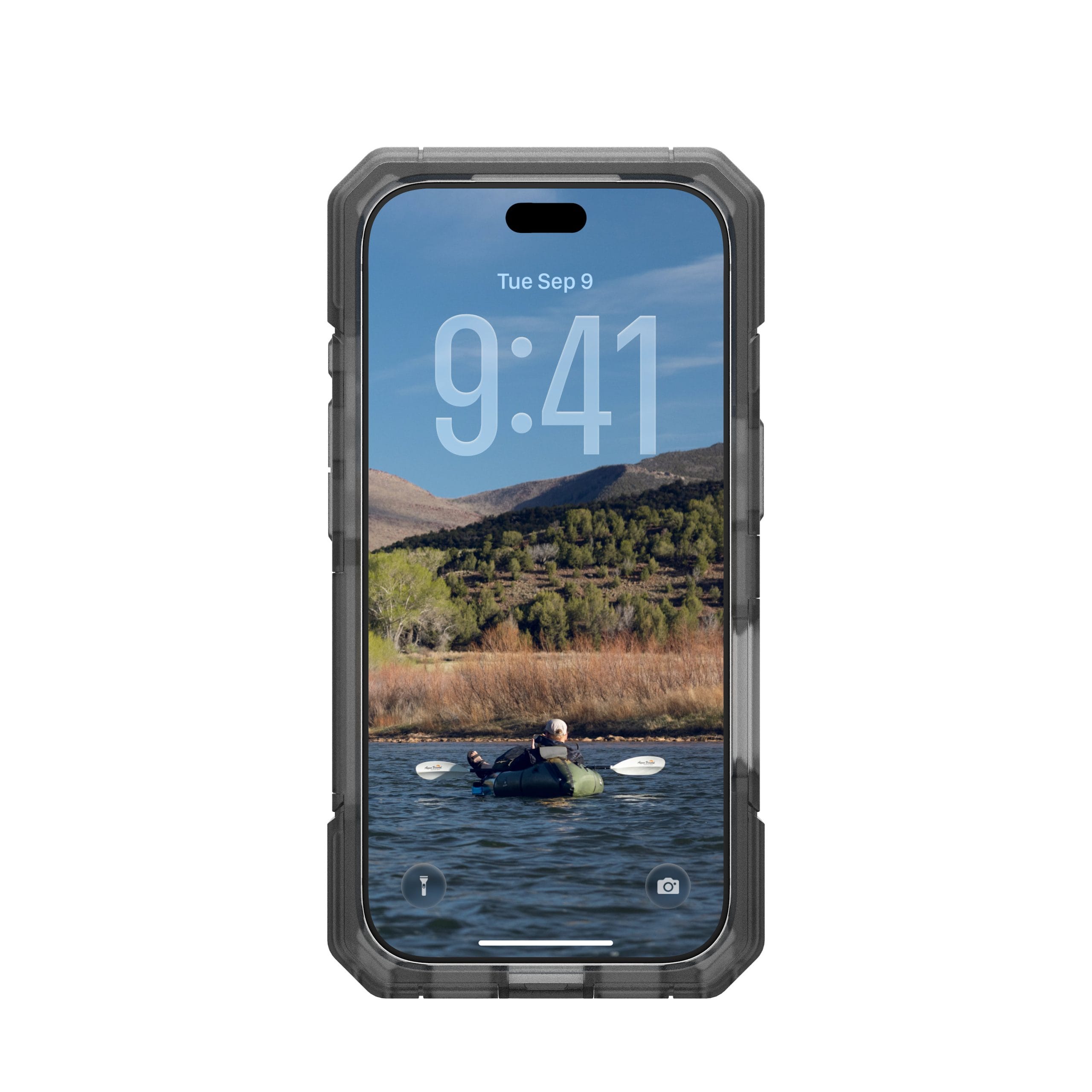 UAG Trooper MagSafe clear/ash - iPhone 18 Pro/17 Pro
