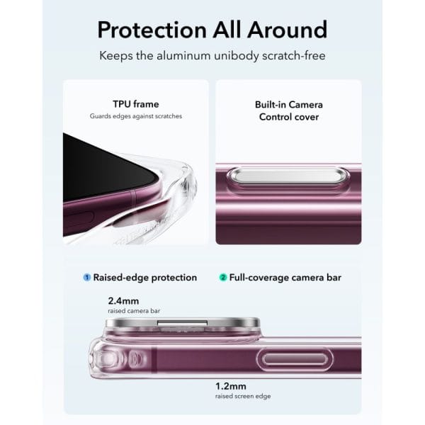 Θήκη iPhone 18 Pro / 17 Pro ESR Classic Hybrid Kickstand MagSafe Clear - Image 5