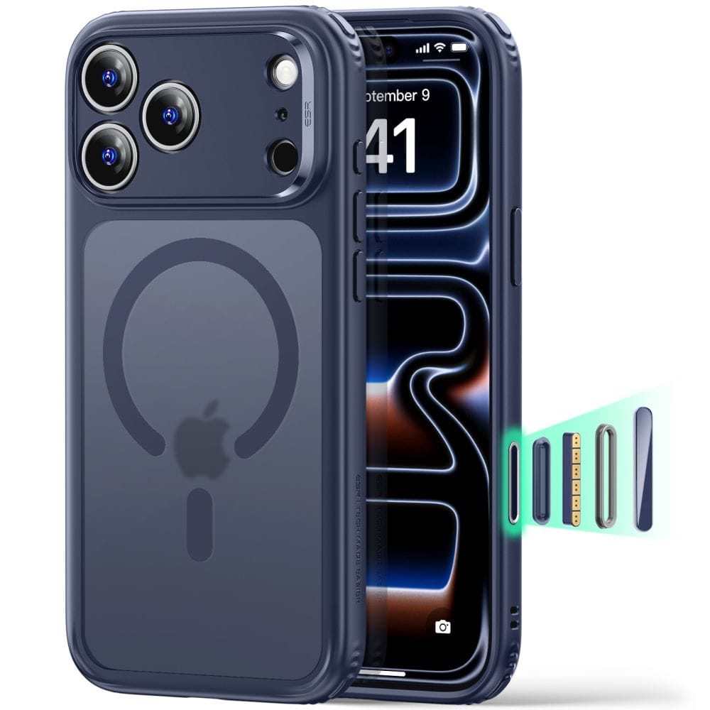 Θήκη iPhone 18 Pro Max 17 Pro Max ESR Classic Hybrid MagSafe Frosted Blue