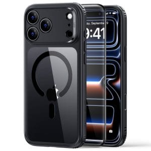 Θήκη και Τζάμι iPhone 17 Pro 18 Pro ESR Classic Hybrid MagSafe Clear Black