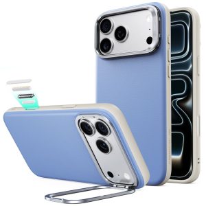 Θήκη iPhone 18 Pro 17 Pro ESR Atelier Kickstand MagSafe Light Blue