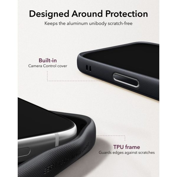 Θήκη iPhone 18 Pro Max / 17 Pro Max ESR Leather Kickstand MagSafe Black - Image 8