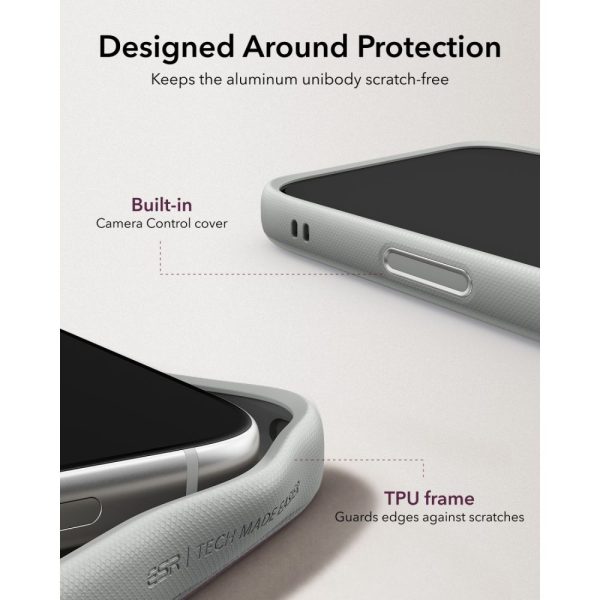 Θήκη iPhone 18 Pro Max / 17 Pro Max ESR Leather Kickstand MagSafe Grey - Image 8