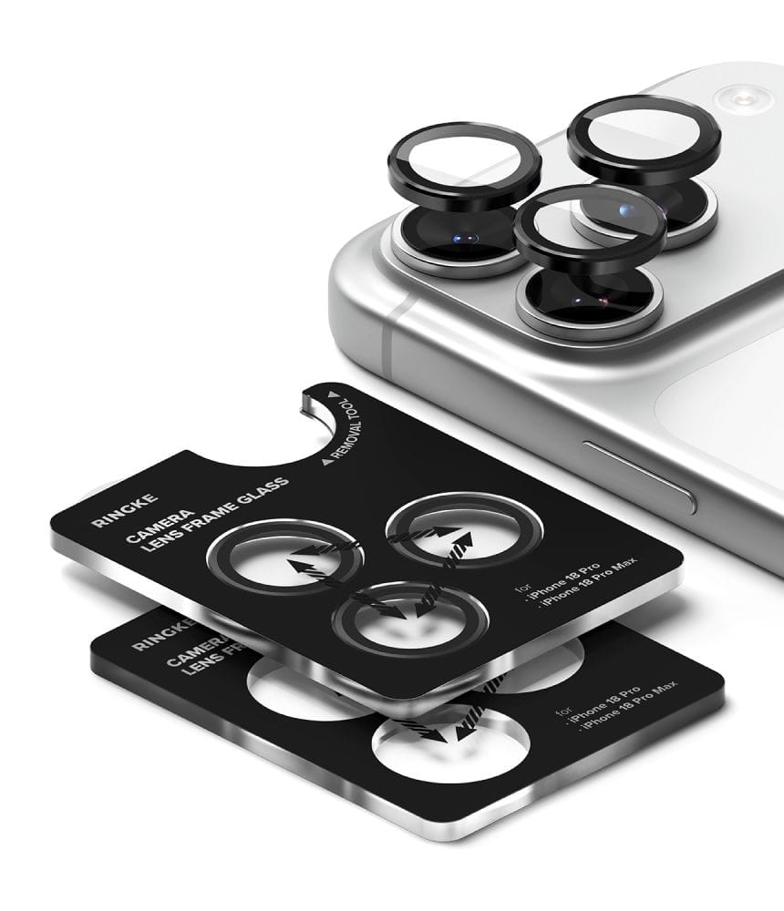 Προστασία Κάμερας iPhone 18 Pro / 18 Pro Max Ringke Camera Frame Protector 2-Pack Black - Image 3