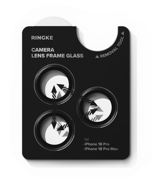 Προστασία Κάμερας iPhone 18 Pro / 18 Pro Max Ringke Camera Frame Protector 2-Pack Black - Image 4
