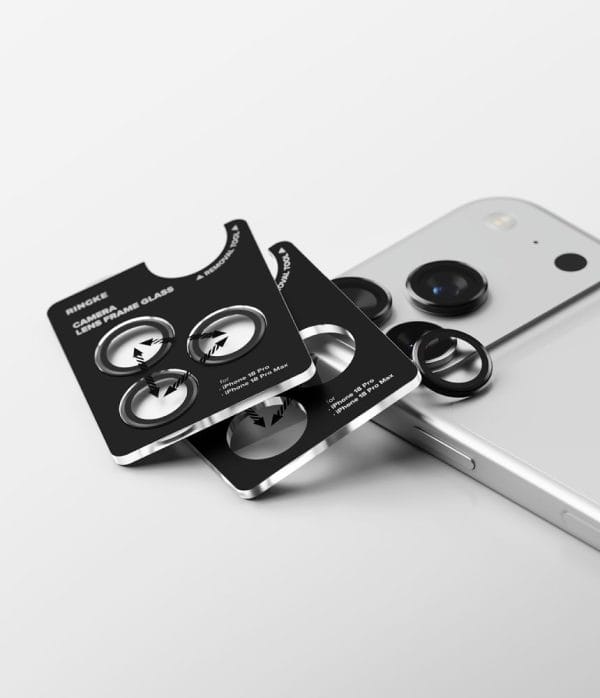 Προστασία Κάμερας iPhone 18 Pro / 18 Pro Max Ringke Camera Frame Protector 2-Pack Black - Image 5