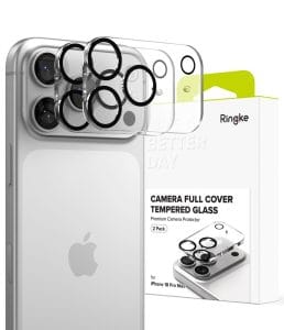 Προστατευτικό Κάμερας iPhone 18 Pro Max Ringke Camera Full Cover 2-Pack Black