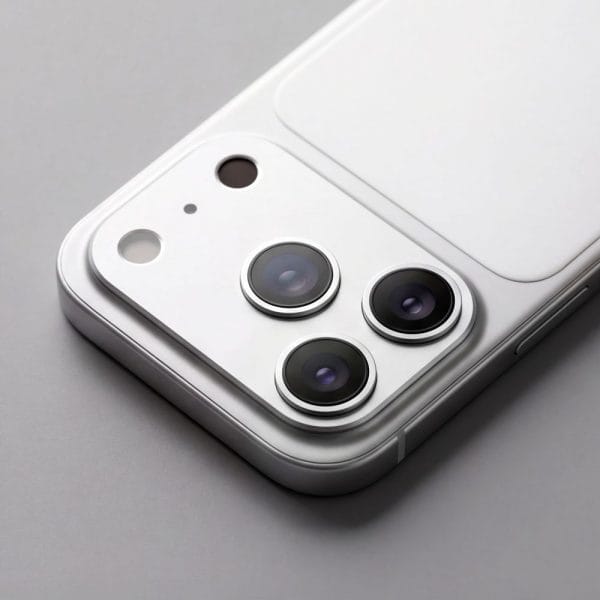 Τζάμι Προστασίας Κάμερας iPhone 18 Pro Tech-Protect Camfull Fit+ Silver - Image 5