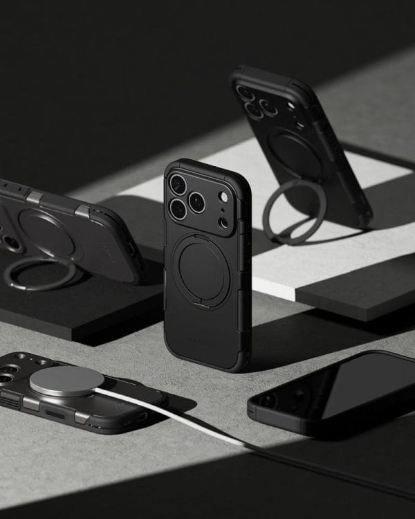 Θήκη iPhone 18 Pro / 17 Pro Ringke Alles MagSafe Black με Stand 360° & Camera Control - Image 9