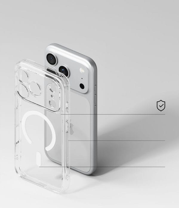 Θήκη iPhone 18 Pro / 17 Pro Ringke Fusion Magnetic MagSafe Clear - Image 6