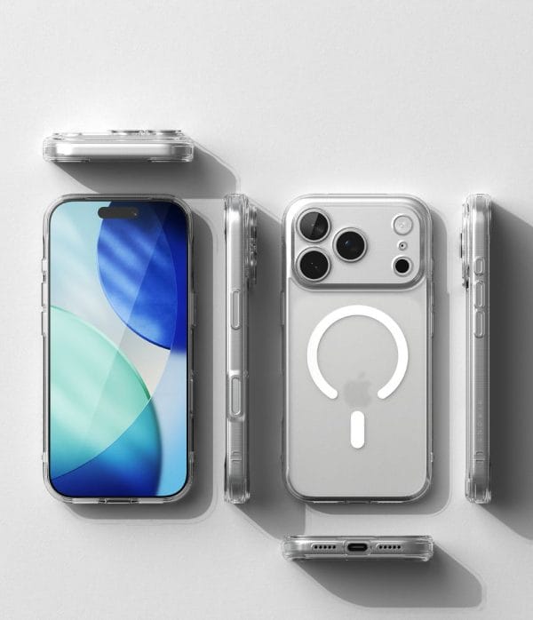 Θήκη iPhone 18 Pro / 17 Pro Ringke Fusion Magnetic MagSafe Matte Clear - Image 5