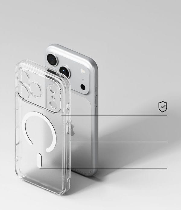Θήκη iPhone 18 Pro / 17 Pro Ringke Fusion Magnetic MagSafe Matte Clear - Image 6