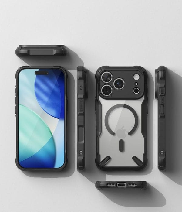 Θήκη iPhone 18 Pro / 17 Pro Ringke Fusion-X Magnetic MagSafe Black - Image 6