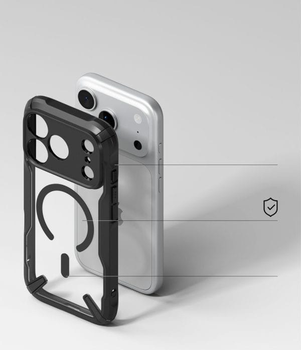 Θήκη iPhone 18 Pro / 17 Pro Ringke Fusion-X Magnetic MagSafe Black - Image 7