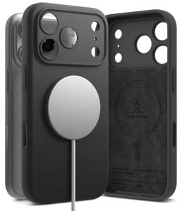 Θήκη iPhone 18 Pro Ringke Silicone Magnetic MagSafe Black